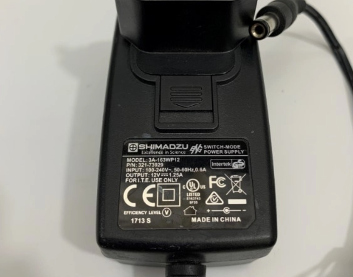 NEW SHIMADZU ENG 3A-163WP12 P/N: 321-73929 12V DC 1.25A SWITCH-MODE POWER SUPPLY NEW SHIMADZU ENG 3A-163WP12 P/N: 321-73929 12V DC 1.25A SWITCH-MODE POWER SUPPLY